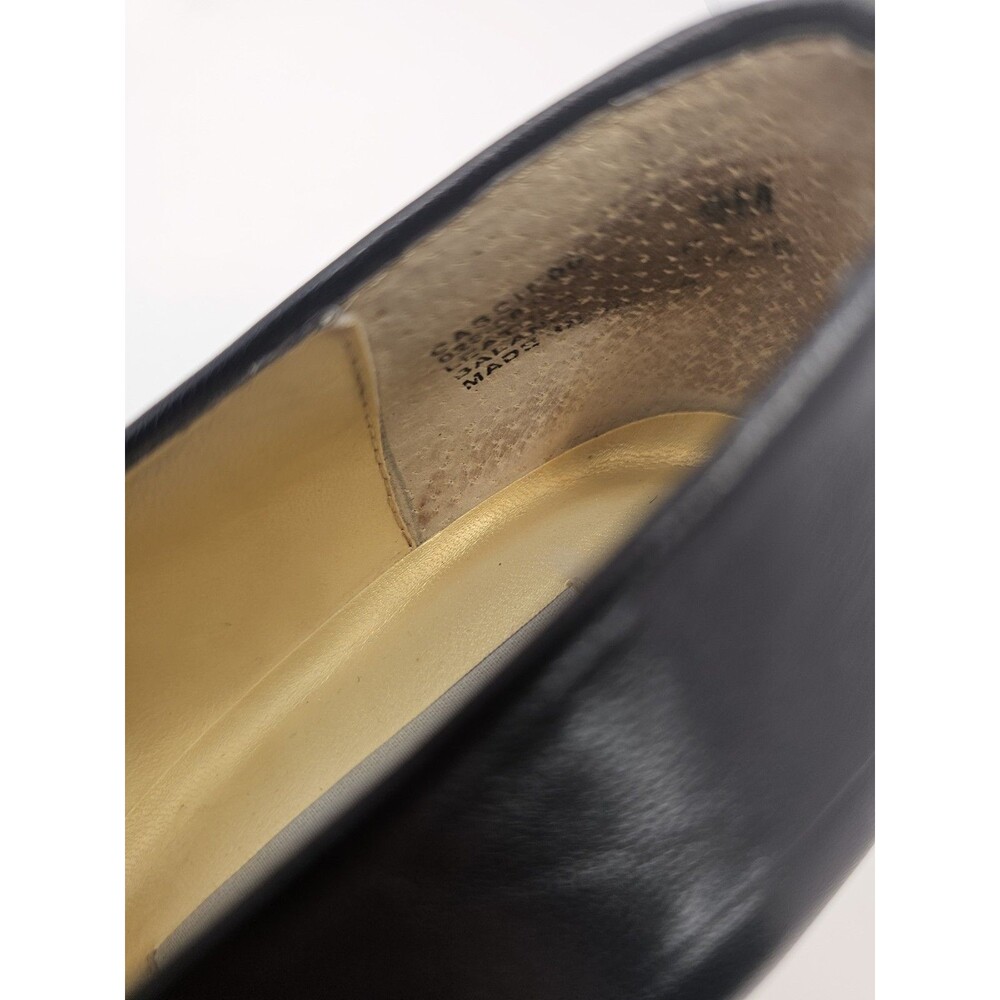 Bellini Cassie Women's Black Patent Leather Pumps Size 9M, 3 inch block heels - Picture 6 of 7